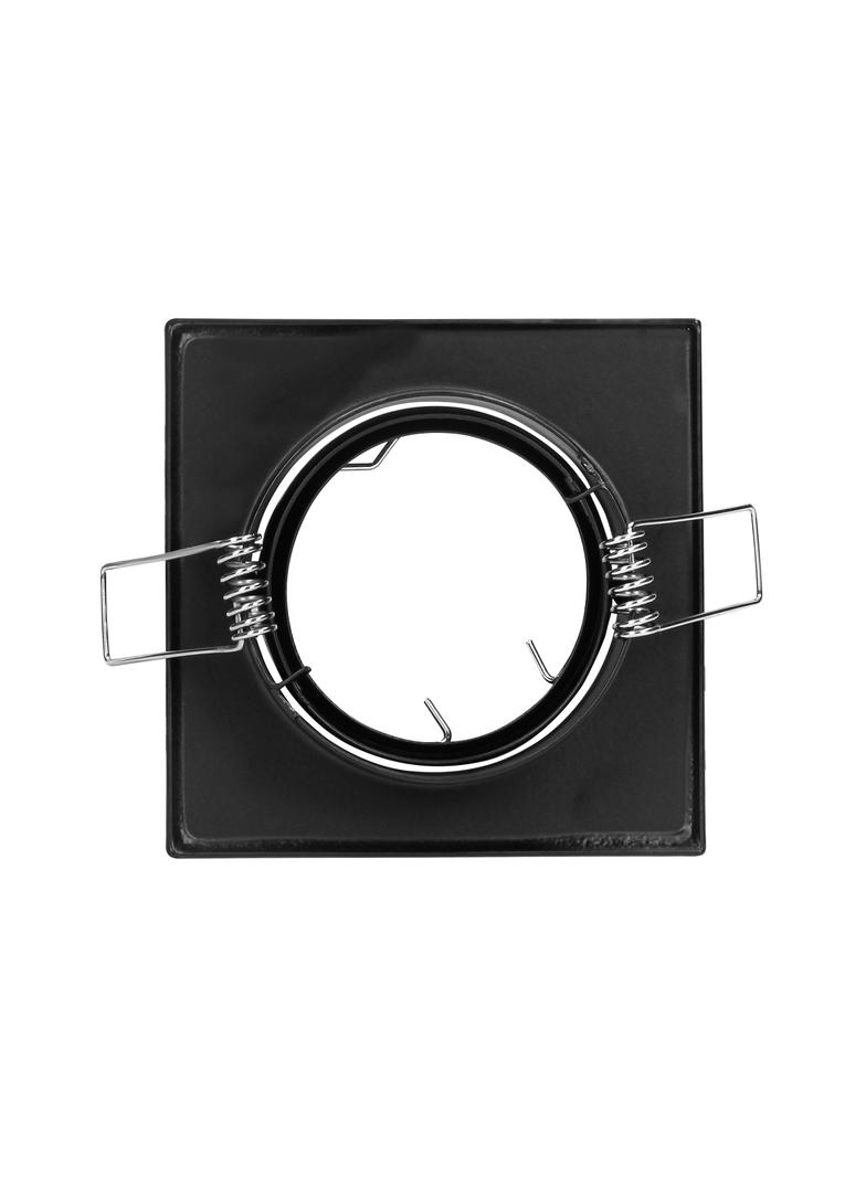 SUTRI SM ramka dekoracyjna oprawy punktowej MR16/GU10 max 50W kwadrat regulowana czarna AD-OD-6178/B