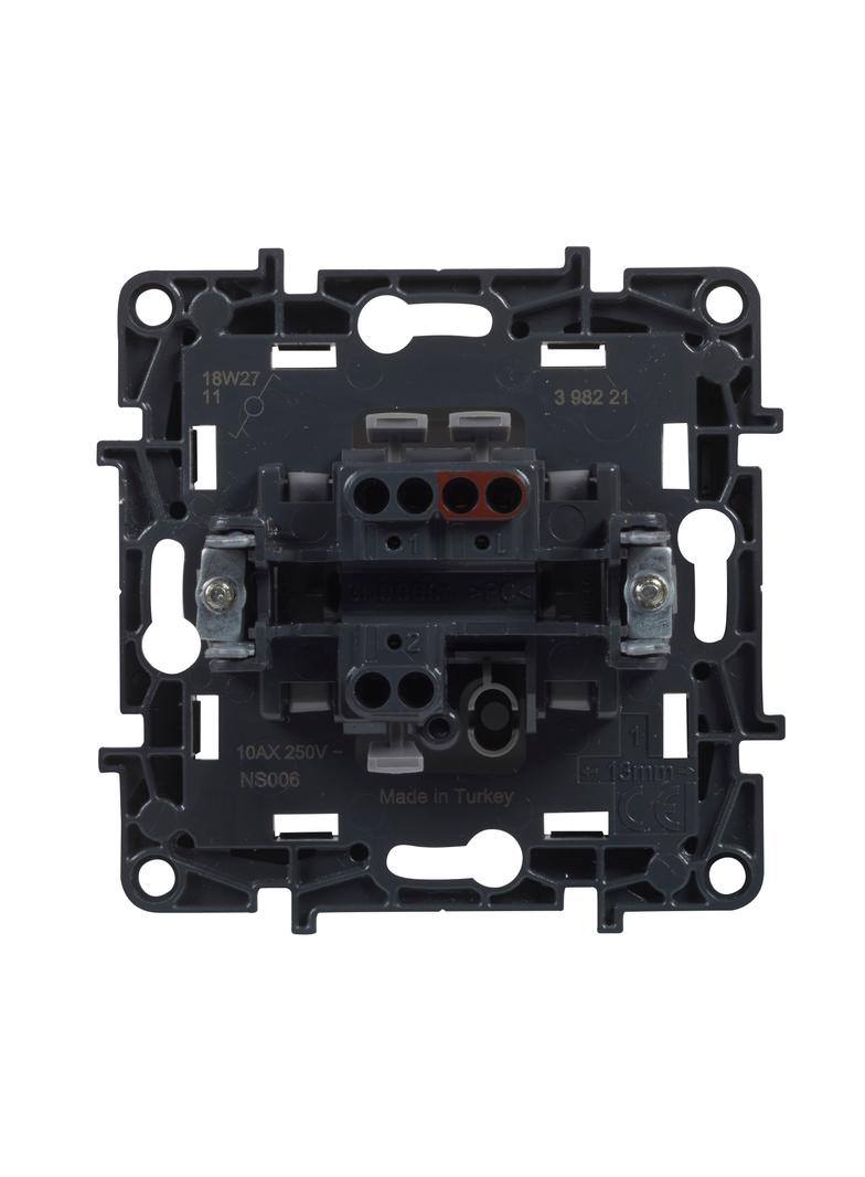 Niloe Step - łącznik schodowy 10 AX- kolor aluminium, Legrand