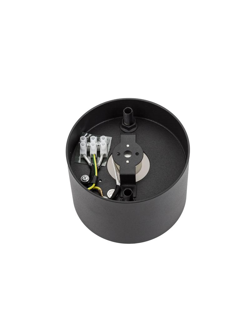 CHLOE AR111 IP20 okrągła czarna  nieruchoma