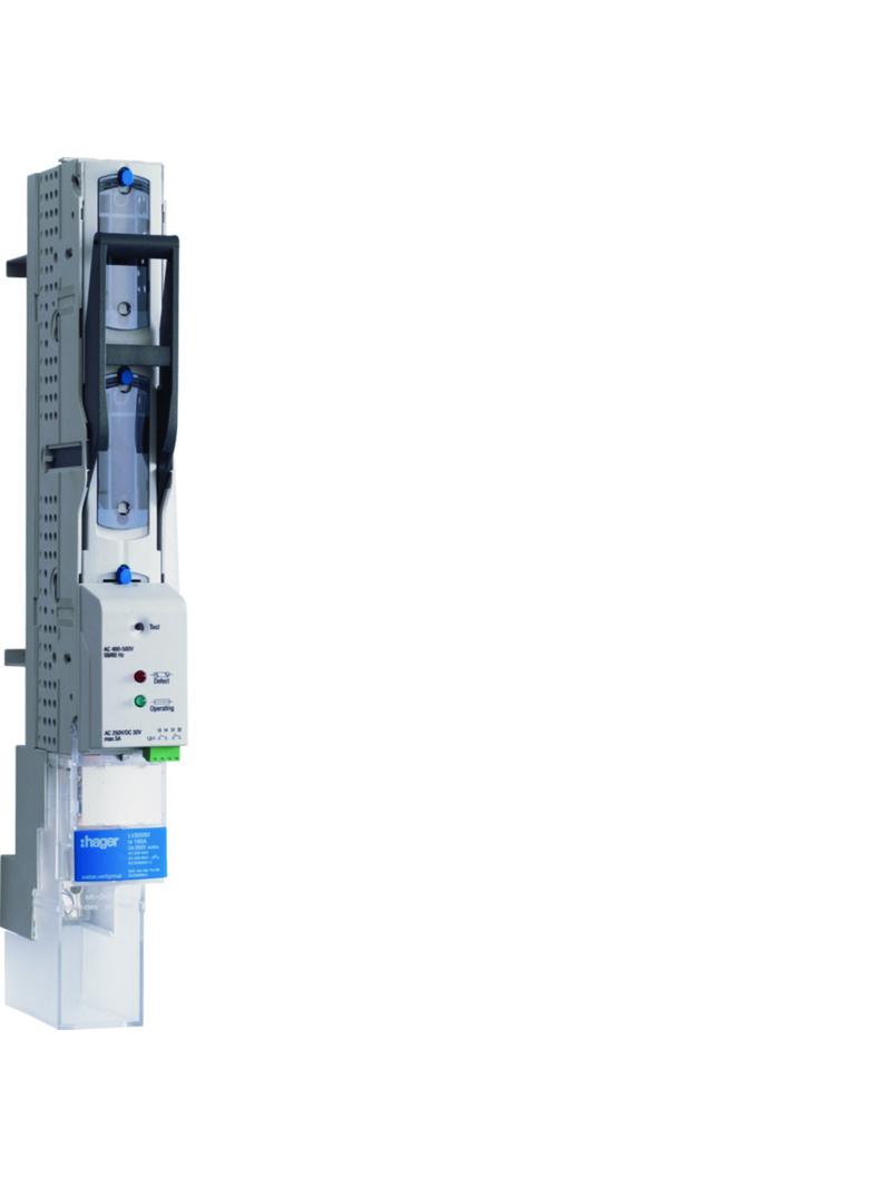 LV rozłącznik bezp.listw. NH00 3P 160A 690VAC EKW szyny 60mm zac.kl.95mm2 LVS0060RPSU HAGER