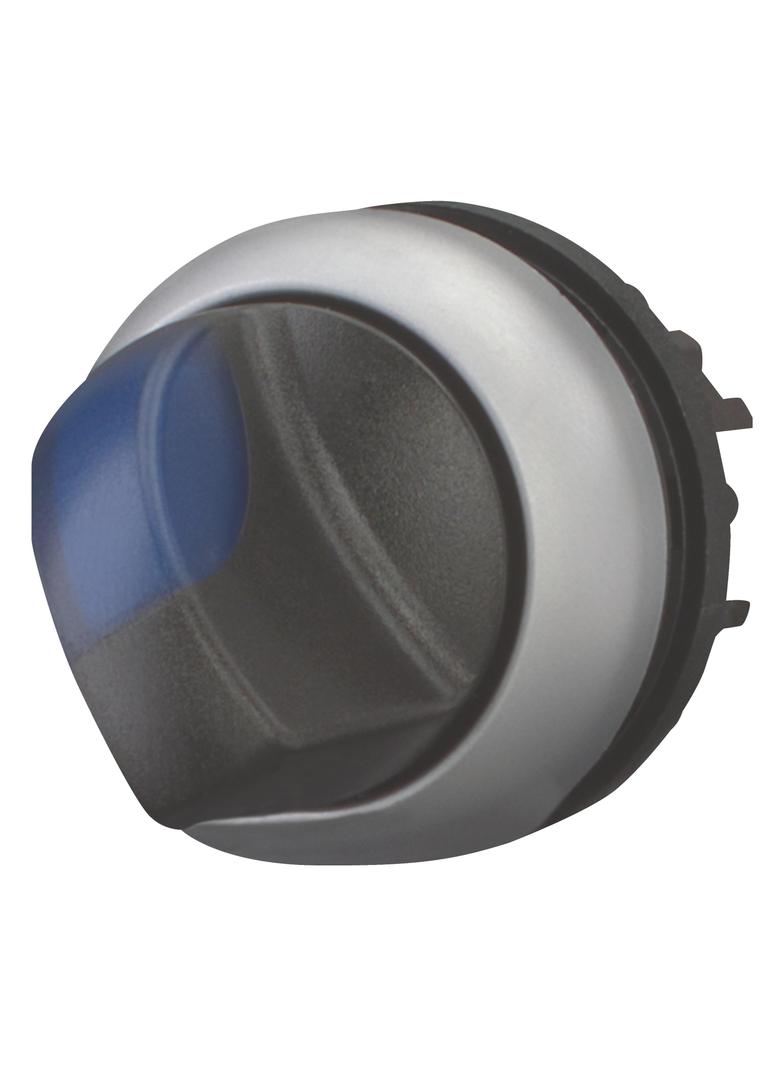 M22-WLKV-B Przełącznik 2 położeniowy niebieski bez samopowrotu i z możliwością podświetlenia 284397