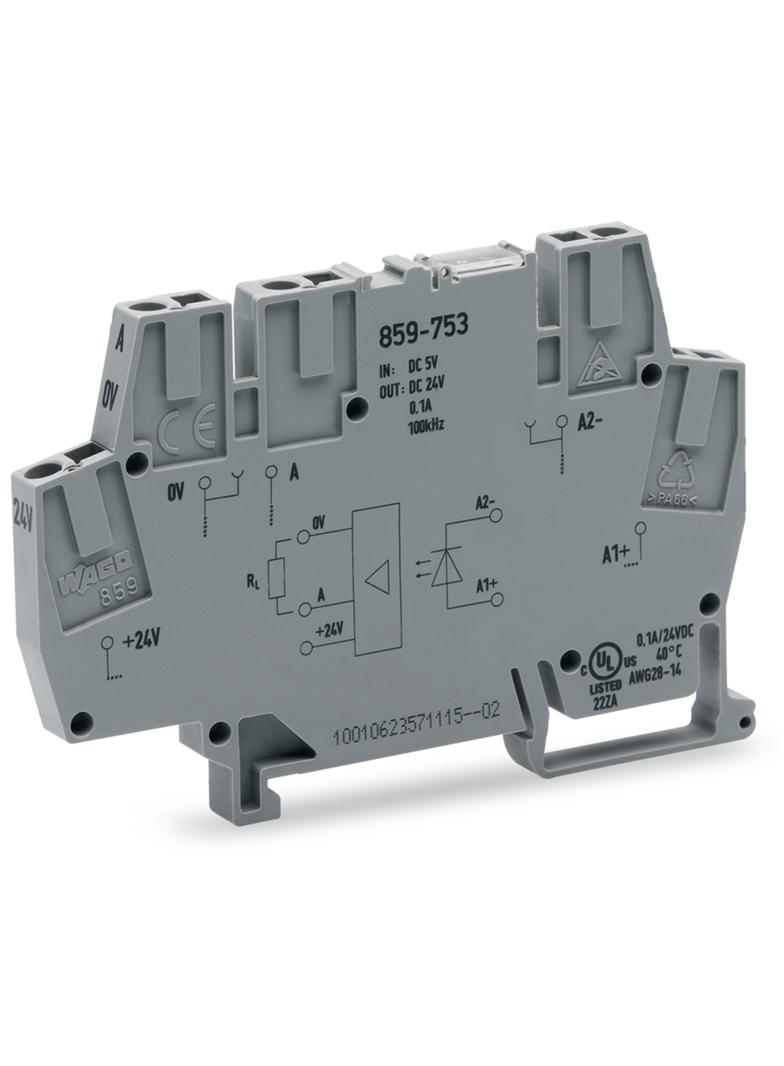 optoseparator 5VDC/24VDC/0,1A/100kHZ