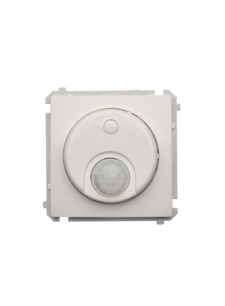 Simon Basic Łącznik z czujnikiem ruchu z przekaźnikiem 8(2) A 230V. Wymagana instalacja 3-przewodowa biały BMCR10P.01/11 KONTAKT