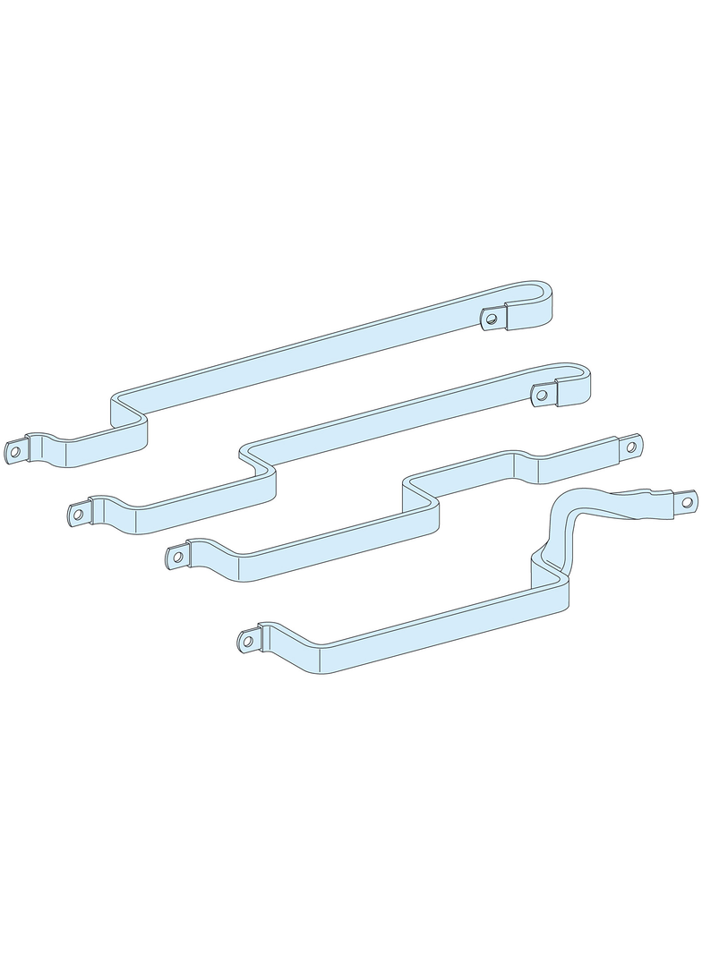 Rozdzielnice PrismaSet, połączenie Linergy BW z szynami miedzianymi schodkowymi 4P