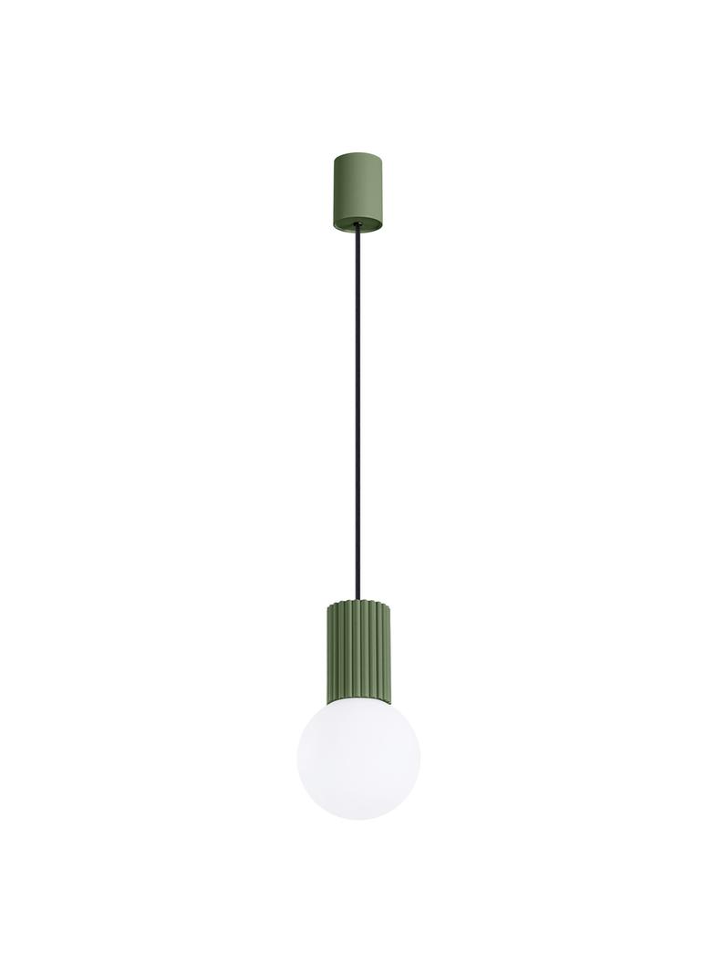 Lampa wisząca HALO 1 zielona oliwka