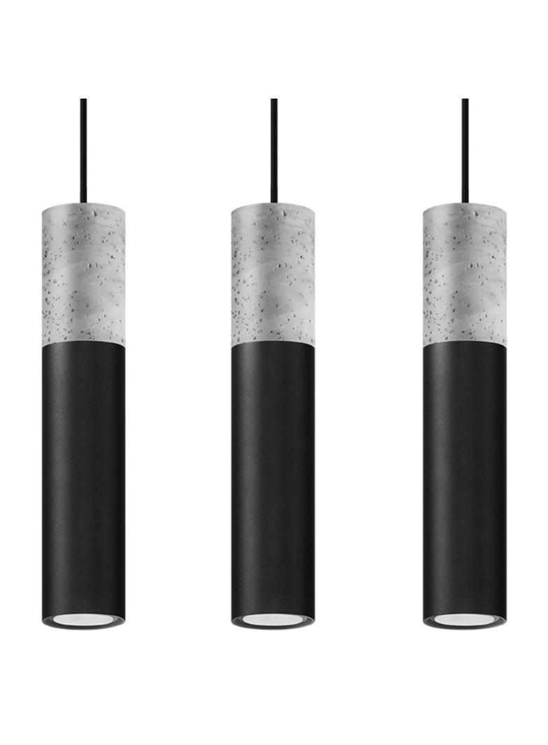 Lampa wisząca BORGIO 3L czarny