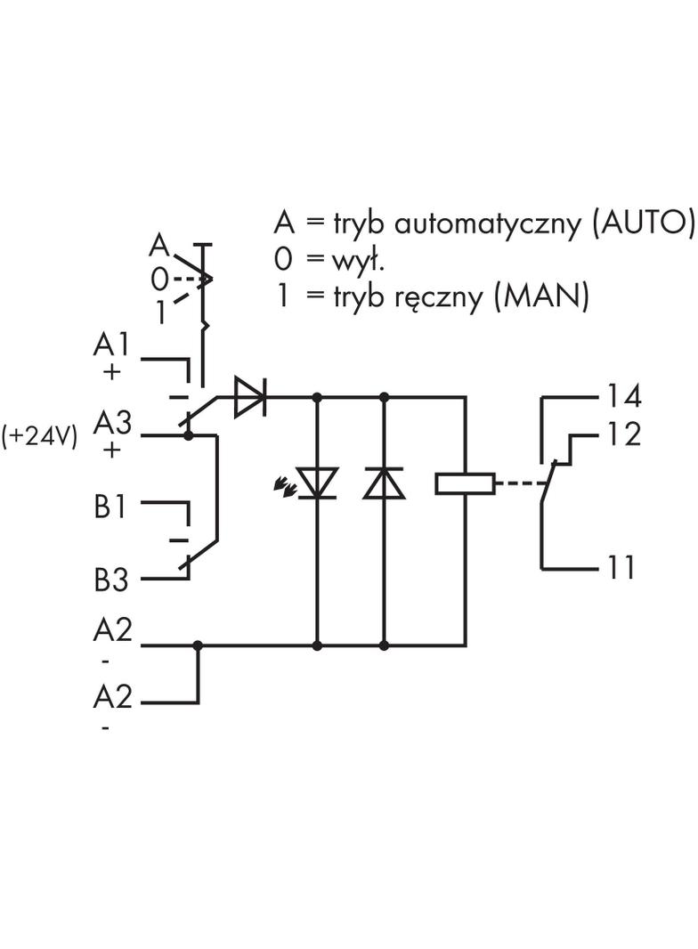 Moduł przekaźnikowy 24V DC 789-329 WAGO