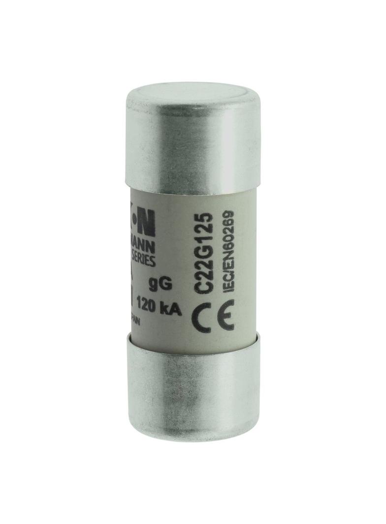 CYLINDRICAL FUSE 22 x 58 125A GG 400V AC Wkładka cylindryczna 22 x 58mm 125A GG 400V AC C22G125 EATO