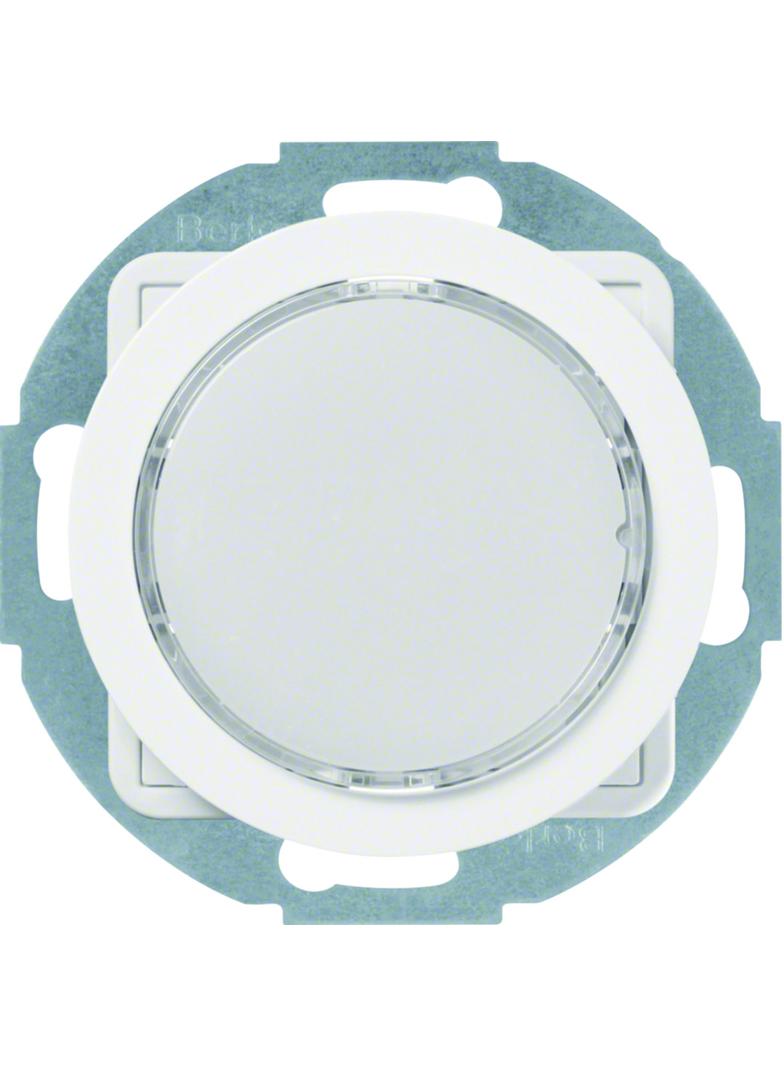 R.x Sygnalizator świetlny LED podświetlenie białe, biały połysk