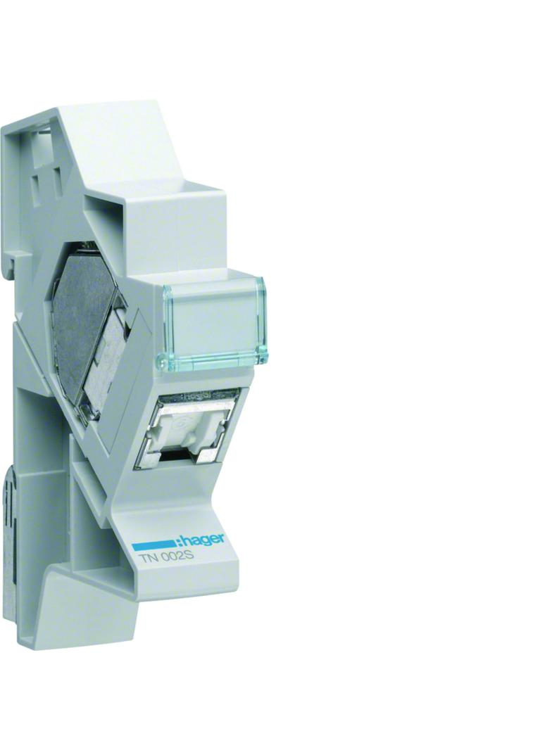 Patch moduł kat.6 STP 1xRJ45 do TS35 TN002S HAGER