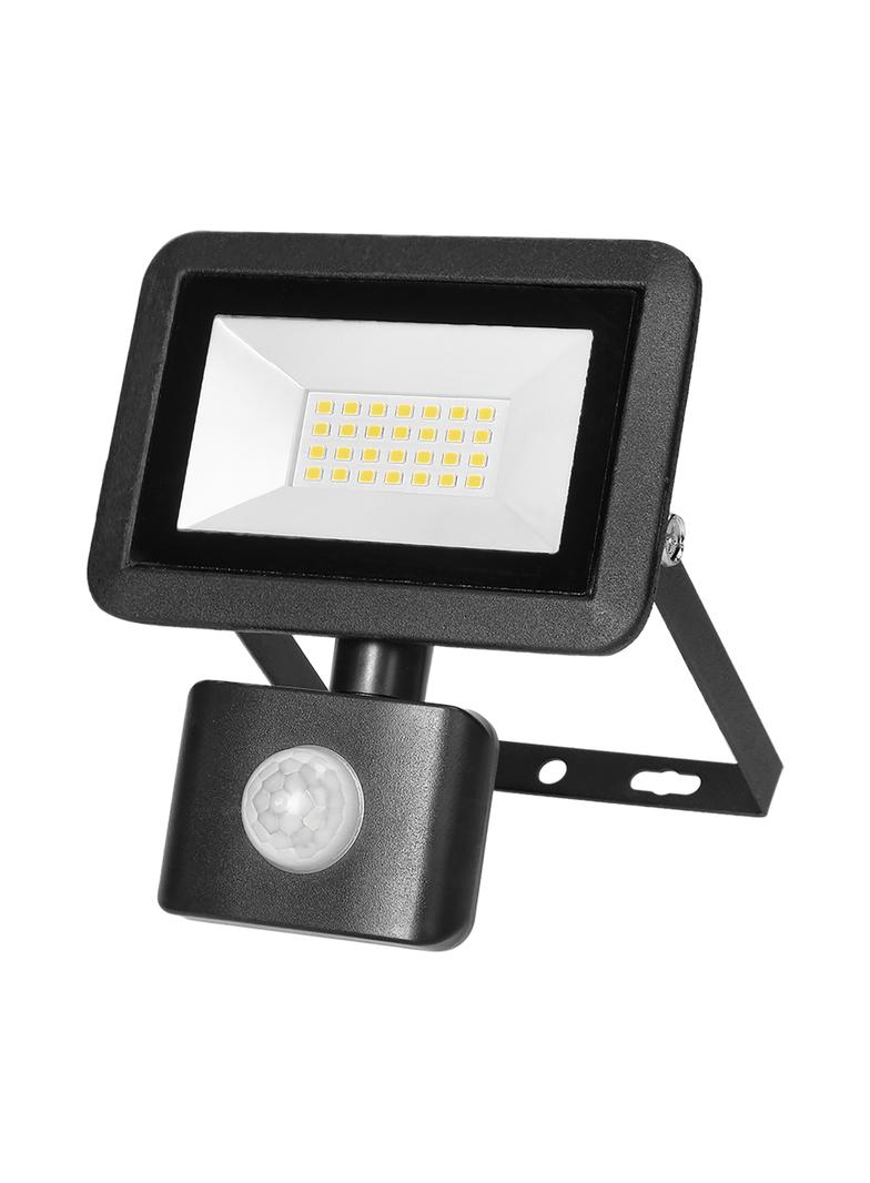 FARO S LED 20W naświetlacz z PIR 1600lm IP44 4000K aluminium + szkło AD-NL-6253BLR4 ORNO