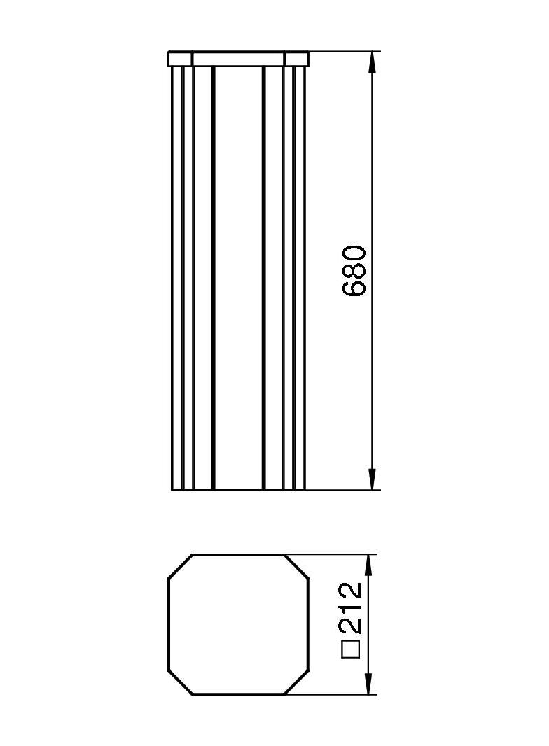 ISSHS4/61OT3, PÓŁKOLUMNA ZASILAJĄCA