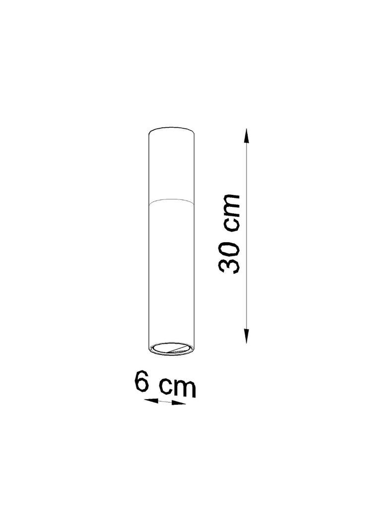 Sollux Plafon PABLO czarny SL.0635