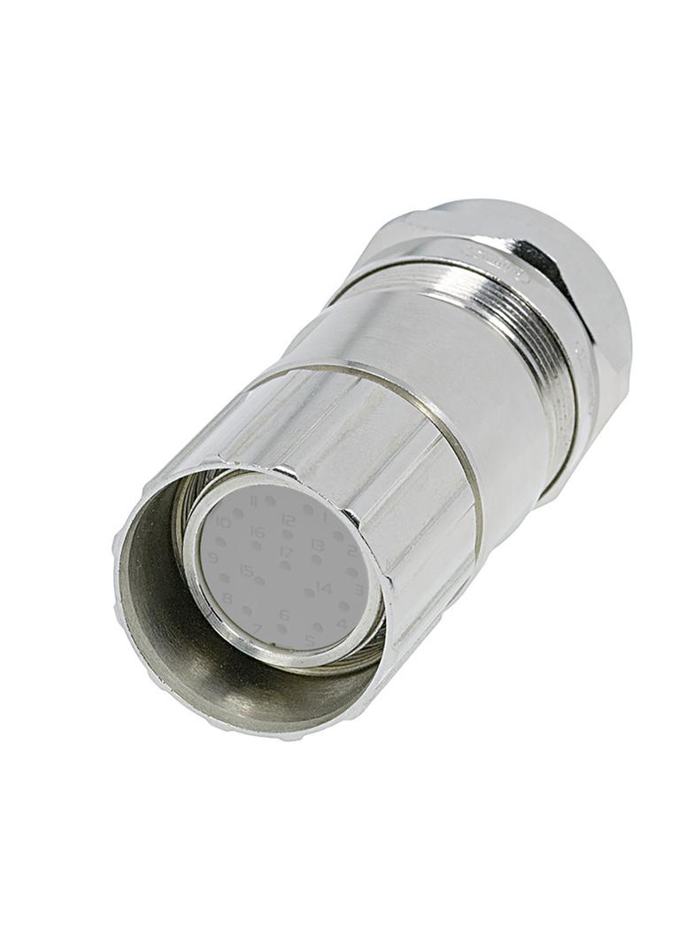 SAI-M23-GS-7/12 Obudowa (złącze okrągłe), M23, stop miedzi i cynku, IP67, IP69K /1szt./ 1995840000 WEIDMÜLLER