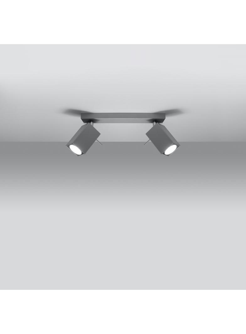 Sollux Plafon MERIDA 2 szary SL.0456