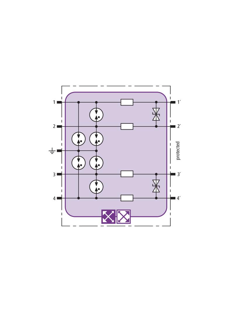 Moduł do ogranicznika przepięć BLITZDUCTOR XT Ex (i), do pętli 4-20 mA, Profibus-PA Ex (i), ochrona