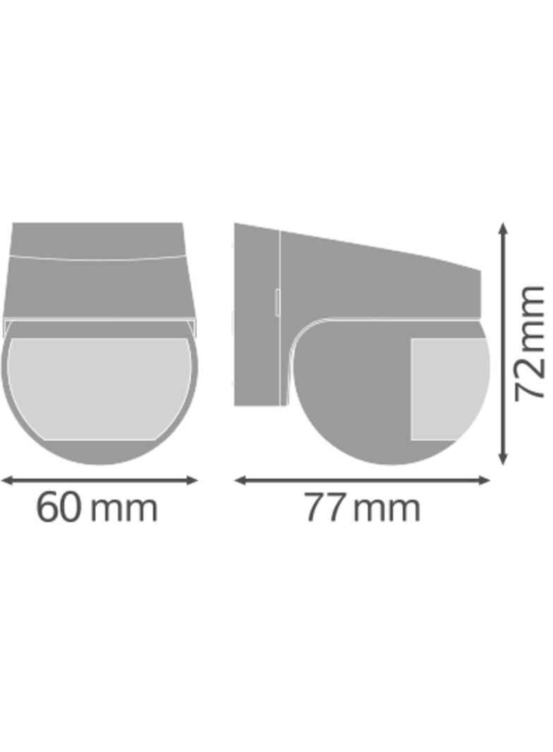 Czujnik SENSOR WALL 110DEG IP44 WT