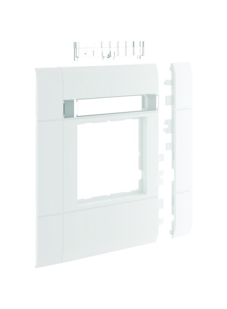 tehalit.WA Maskownica 120mm 1-krotna 50x50mm pole opisowe PC-ABS bezhalogenowy b GR1202B9016 HAGER