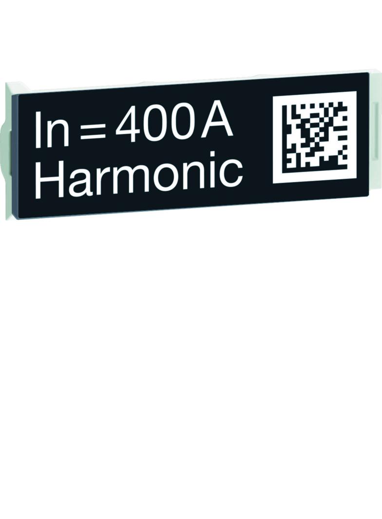 ACB HW2/4 Wtyczka z oznaczeniem znamionowym wyłącznika 400A Harmonic