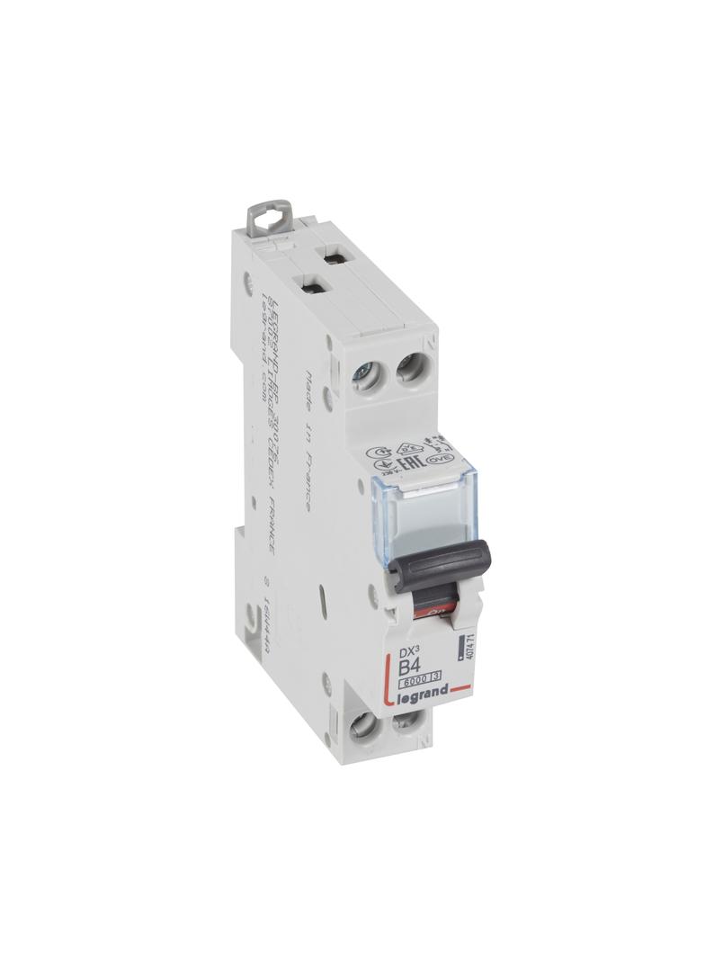 Wyłącznik Nadprądowy S 301N 1P+N B 4 6kA DX3 407471 LEGRAND