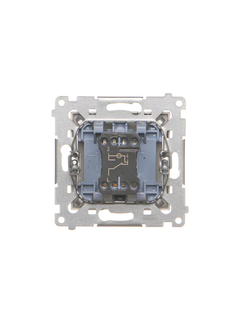 Simon 54 Łącznik schodowy z podświetleniem LED bez piktogramu 16A 250V zaciski śrubowe złoty mat DW6AL.01/X/44 KONTAKT
