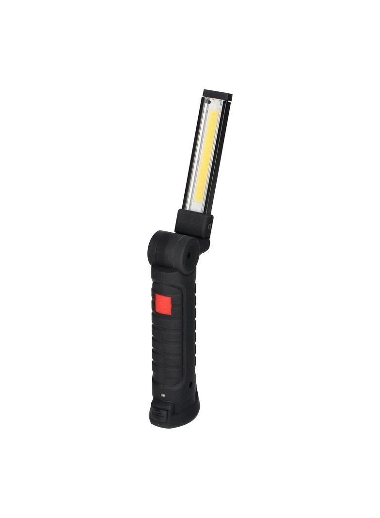 Latarka warsztatowa LED COB 2W, 200lm, 1200 mAh, składana