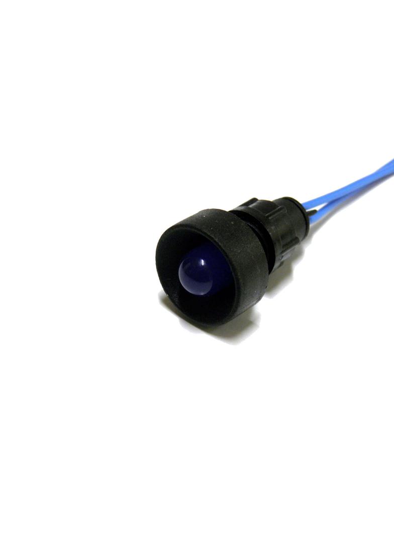 Klp10B/230V Kontrolka diodowa klosz 10mm 230V niebieski  SIMET
