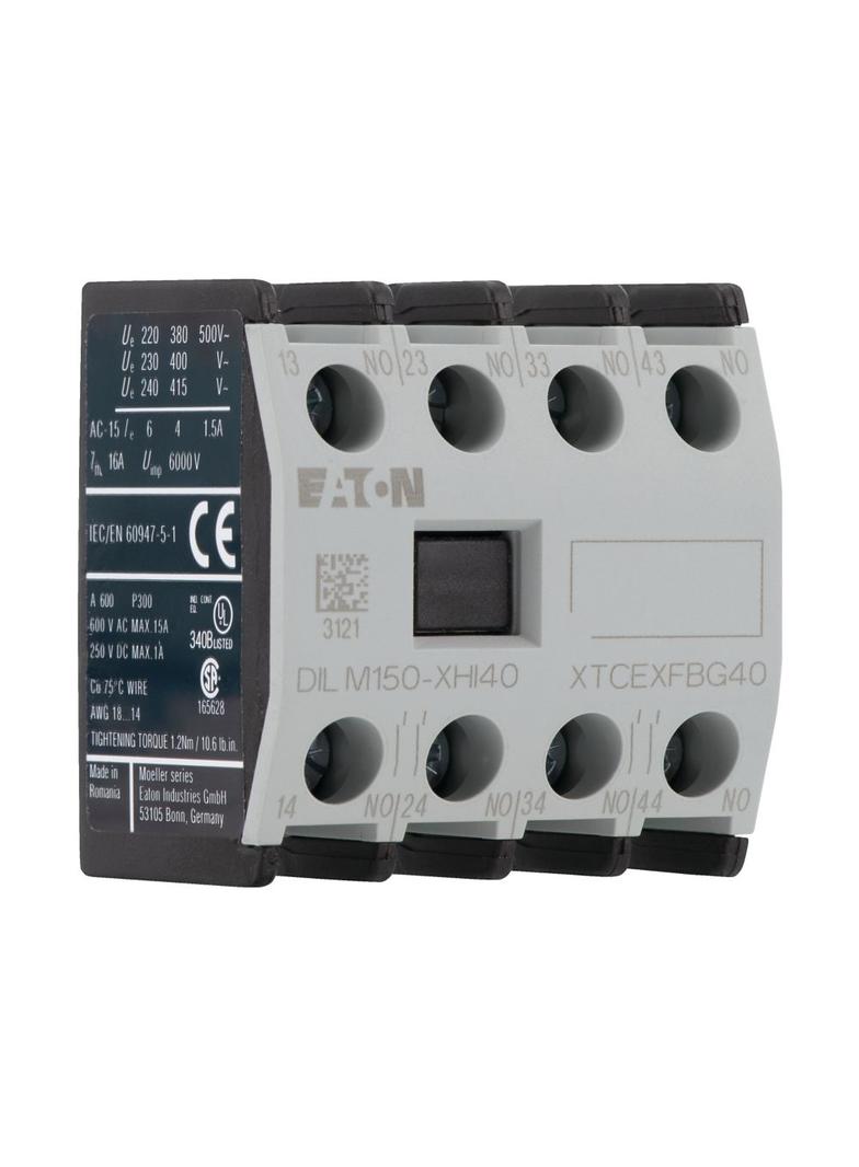 Styk pomocniczy 4Z montaż czołowy DILM150-XHI40 277948 EATON