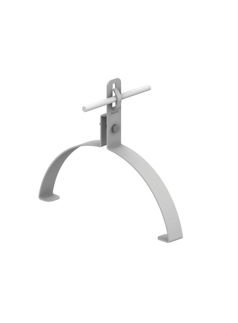 Uchwyt gąsiorowy 210mm Z-zagięcie H=10 cm /OG/