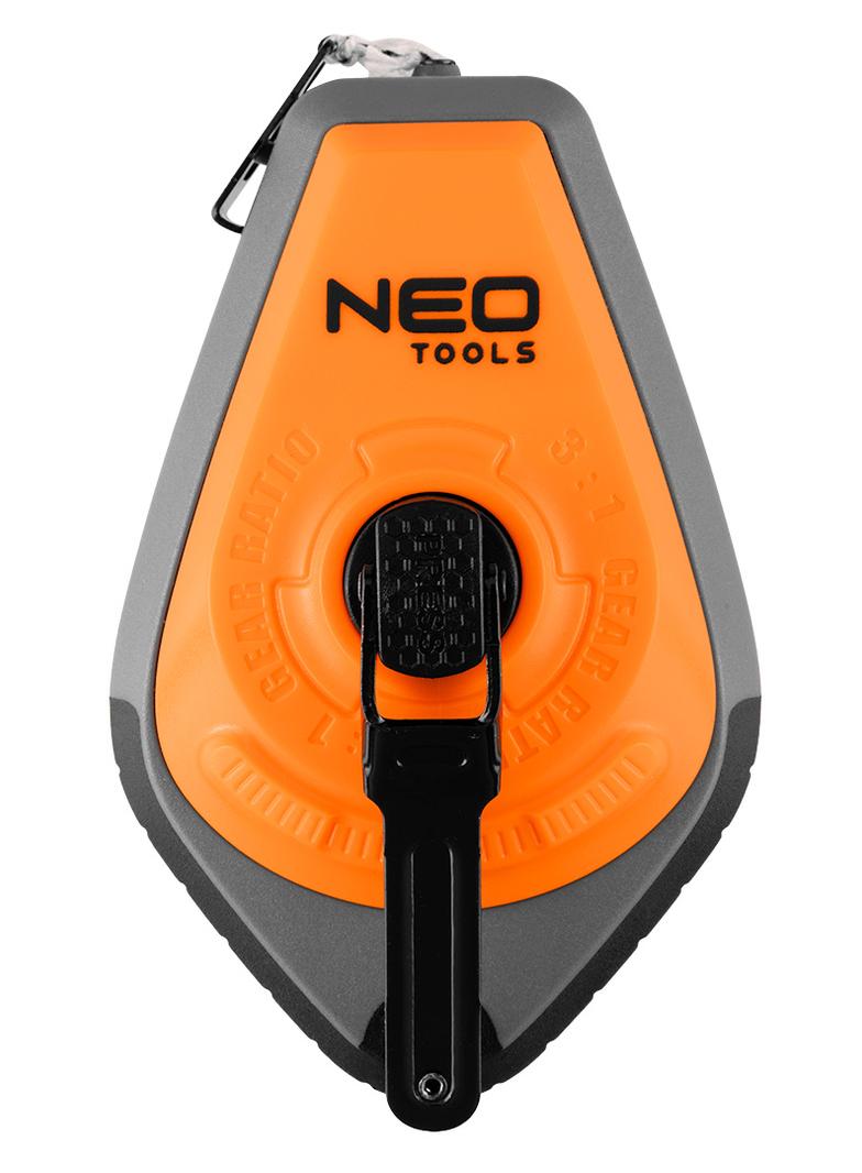 Sznurek traserski 3:1, obudowa plastikowa + kreda czerwona