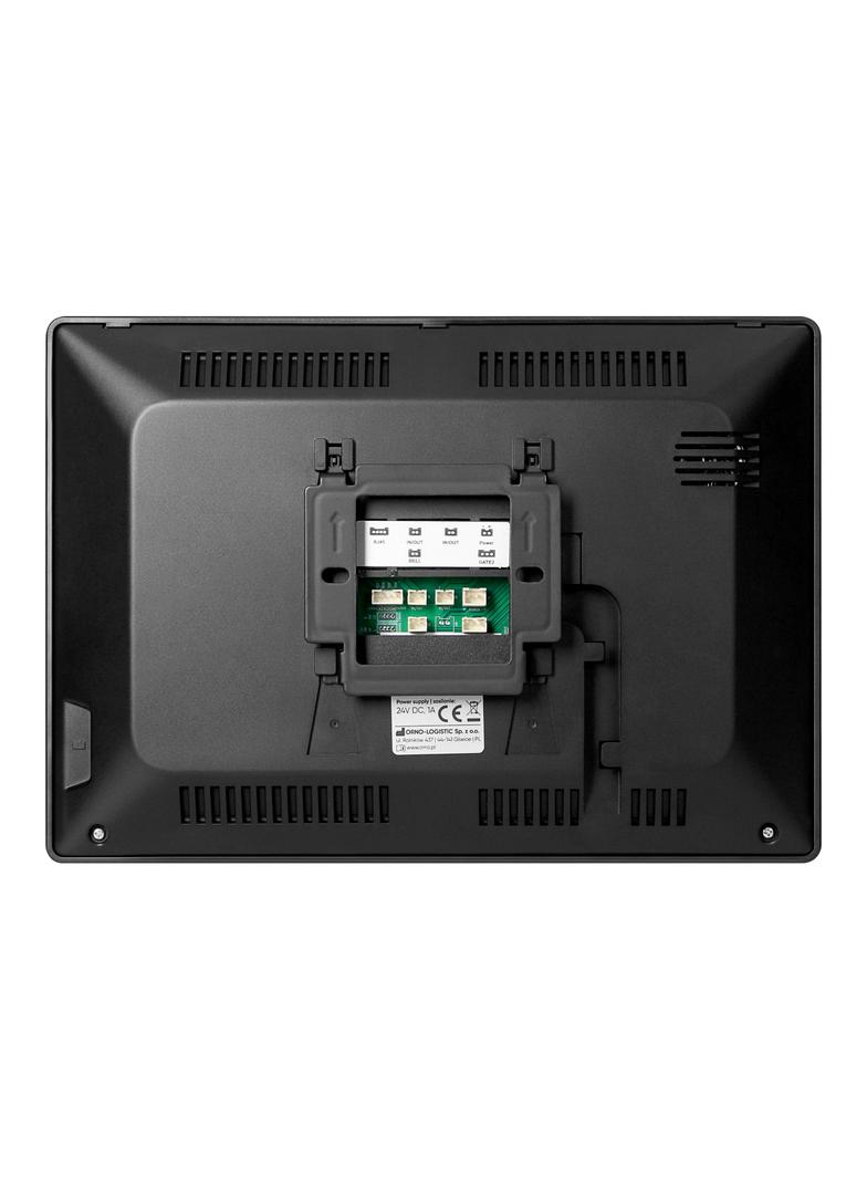 GADI, zestaw wideodomofonowy jednorodzinny, 2-żyłowy, 10", Wi-Fi, ekran dotykowy, Full HD, RFID 125k