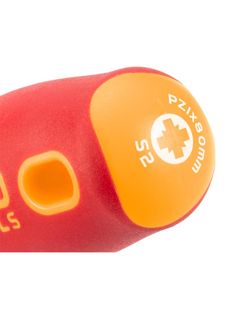 Wkrętak krzyżowy 1000V, PH1 x 80 mm, SvCm