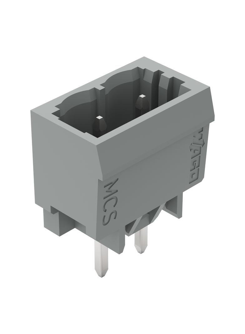 MCS-MIDI Classic wtyk 2-bieg. szary raster 5 mm