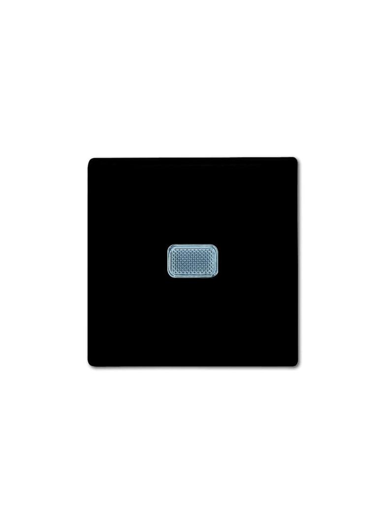 BASIC55 Wyłącznik z klawiszem 1-biegunowy  czarny-chateau