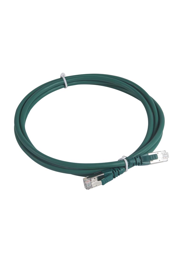 LCS KABEL KROSOWY KAT. 6A S/FTP 2M LS0H ZIELONY, Legrand