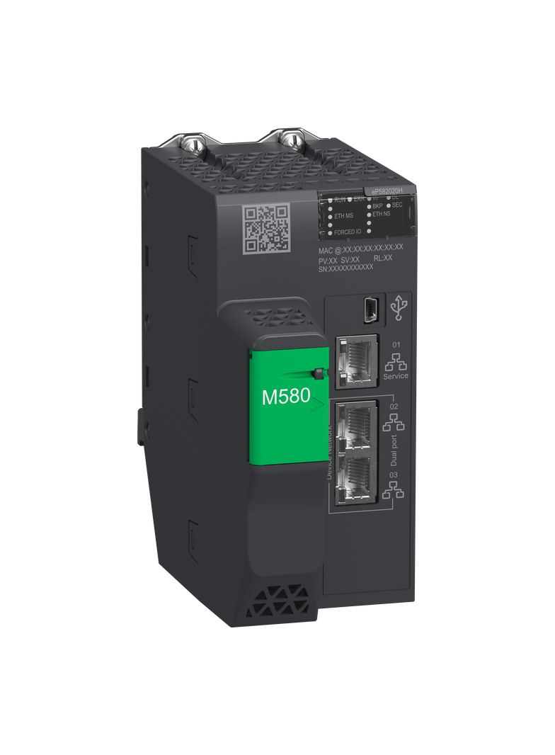 Modicon M580, moduł procesora, poziom 2, wzmocniony