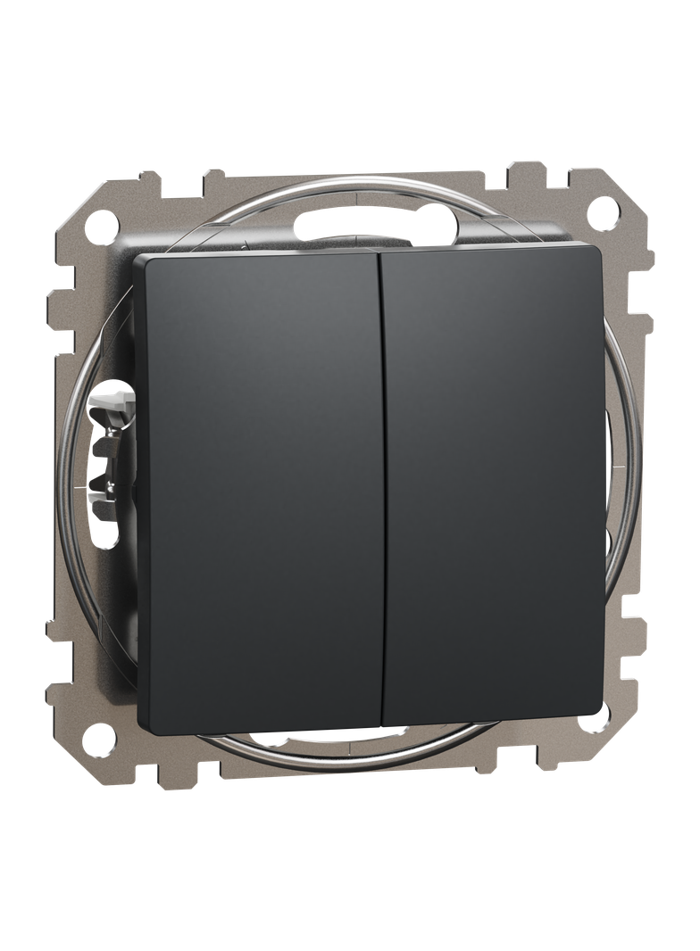 Sedna Design & Elements, łącznik świecznikowy, czarny antracyt