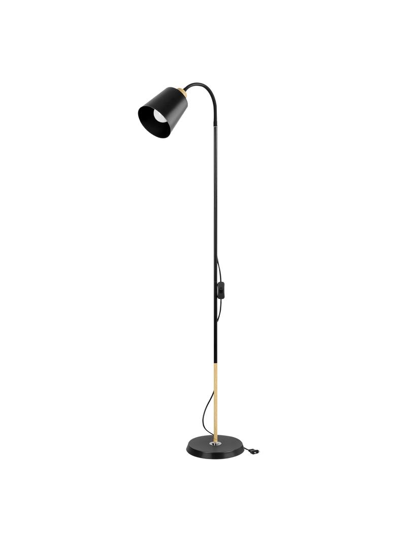 GRACE 1P, lampa podłogowa, E27, max. 18W, 160 cm, czarna