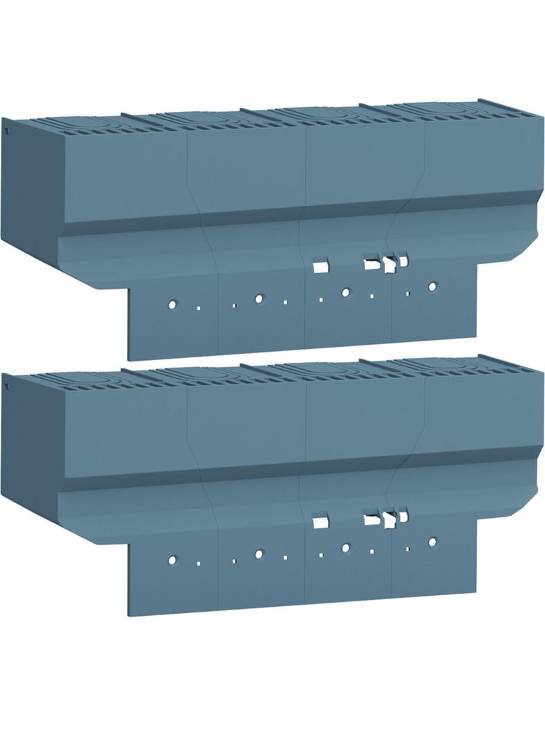 MCCB Osłony zacisków rozstawnych P250 4P HYT024H HAGER
