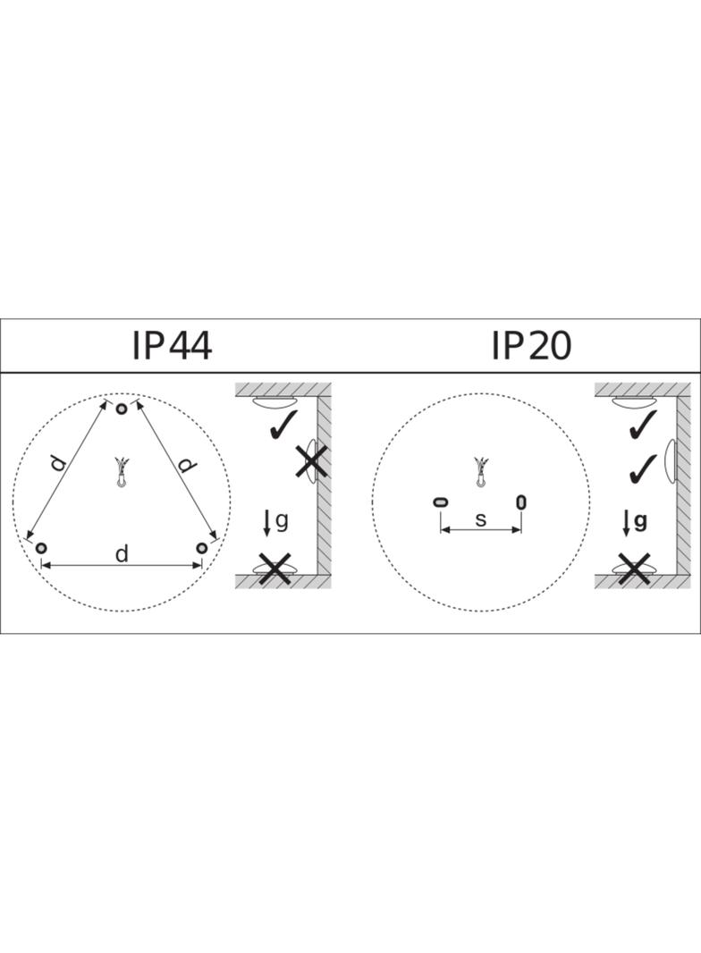 Plafon LED SURFACE CIRCULAR 250 SENSOR 13W 840 IP44 4058075617926 LEDVANCE