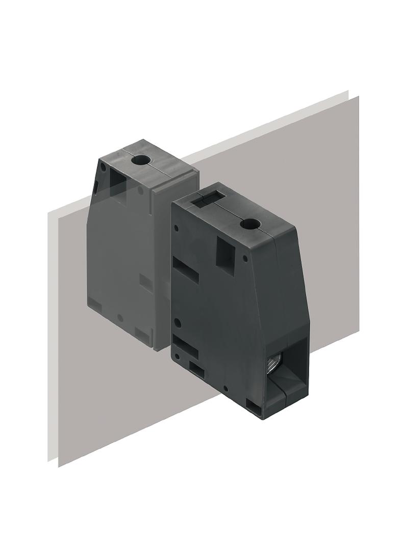 WGK 95 BK BX Złączka przepustowa, nr katalogowy 1250680000