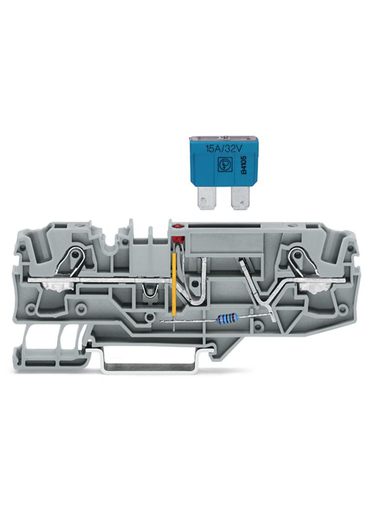 TOPJOB S złączka bezpiecznikowa 2-przewodowa