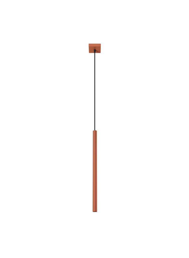 Sollux Lampa wisząca PASTELO 1 ochra czerwona SL.1524