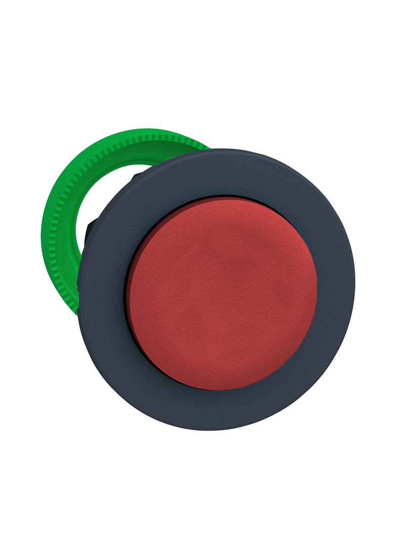 Harmony XB5 Główka przycisku bez podświetlenia czerwony wystający samoczynny powrót typ push push