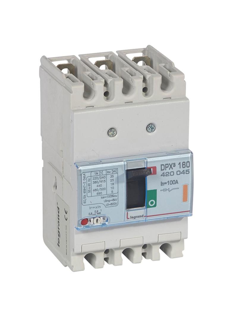 WYŁĄCZNIK DPX3 160 3P 100A 25KA, Legrand