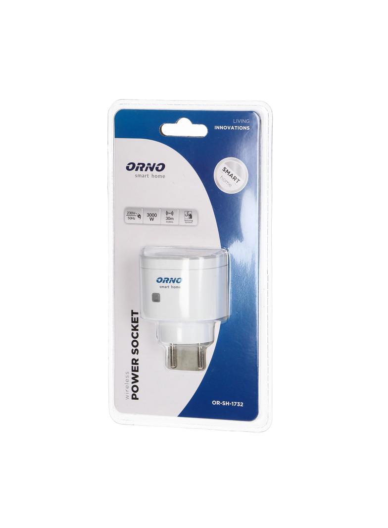 Gniazdo sieciowe sterowane bezprzewodowo,z odbiornikiem radiowym Smart Home OR-SH-1732 ORNO