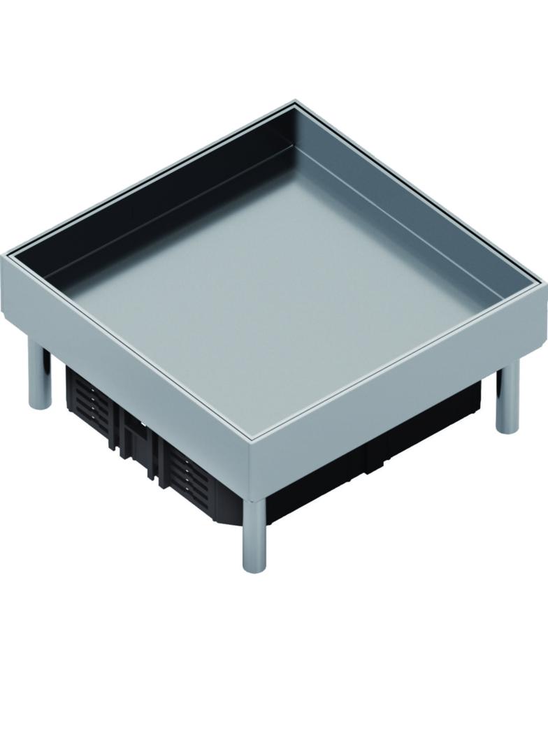 tehalit.VE-EE Pokrywa pełna IP54 20kN EKSQ06 200X200 25mm stal nierdzewna EKSQ060BL25 HAGER