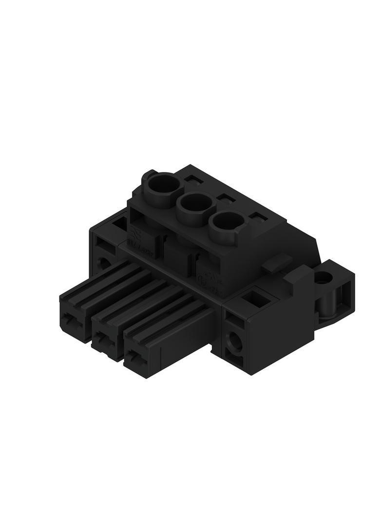 BVZ 7.62HP/03/180SFC SN BK BX Złącze kablowe do płytek drukowanych /100szt./ WEIDMULLER