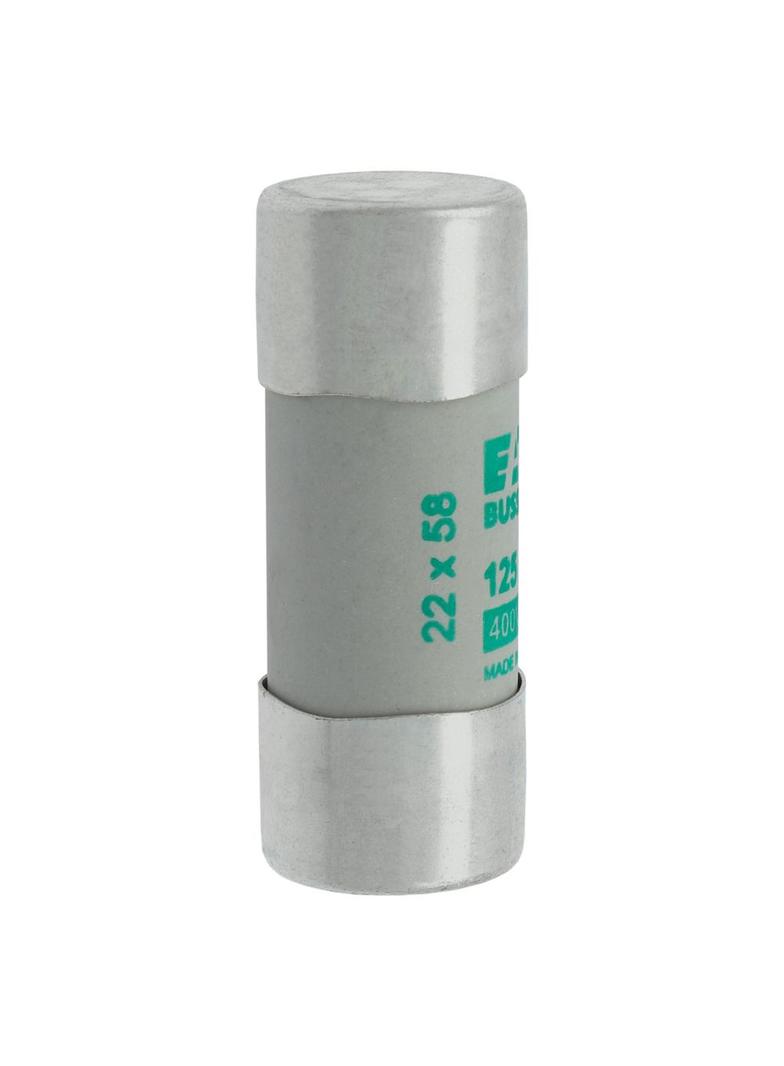 CYLINDRICAL FUSE 22 x 58 125A AM 400V AC Wkładka cylindryczna 22 x 58mm 125A AM 400V AC C22M125 EATO
