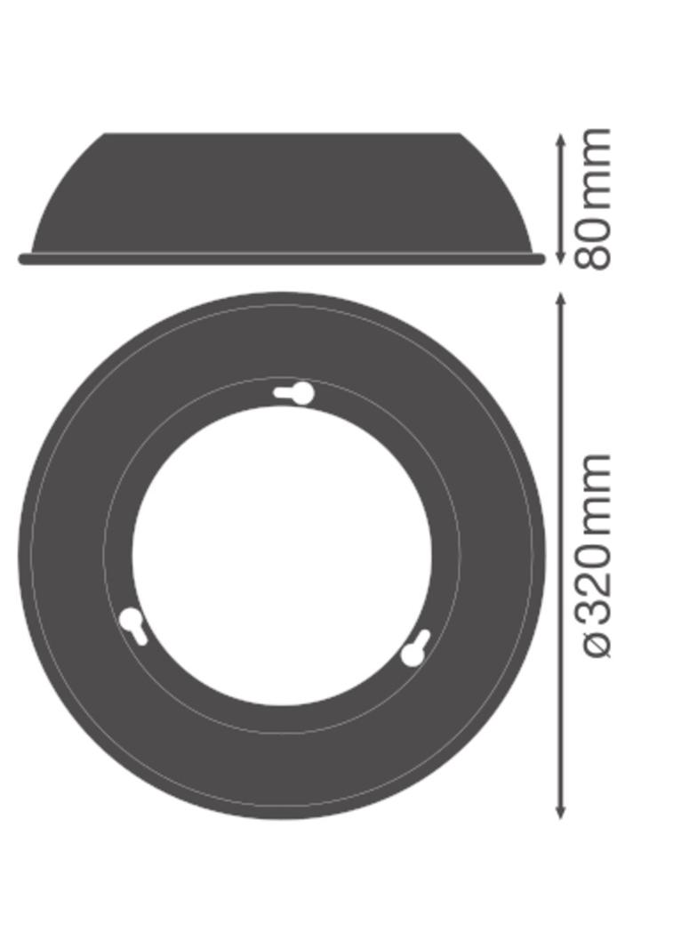Oprawa HIGH BAY COMPACT V REFL 133W 80DEG SI